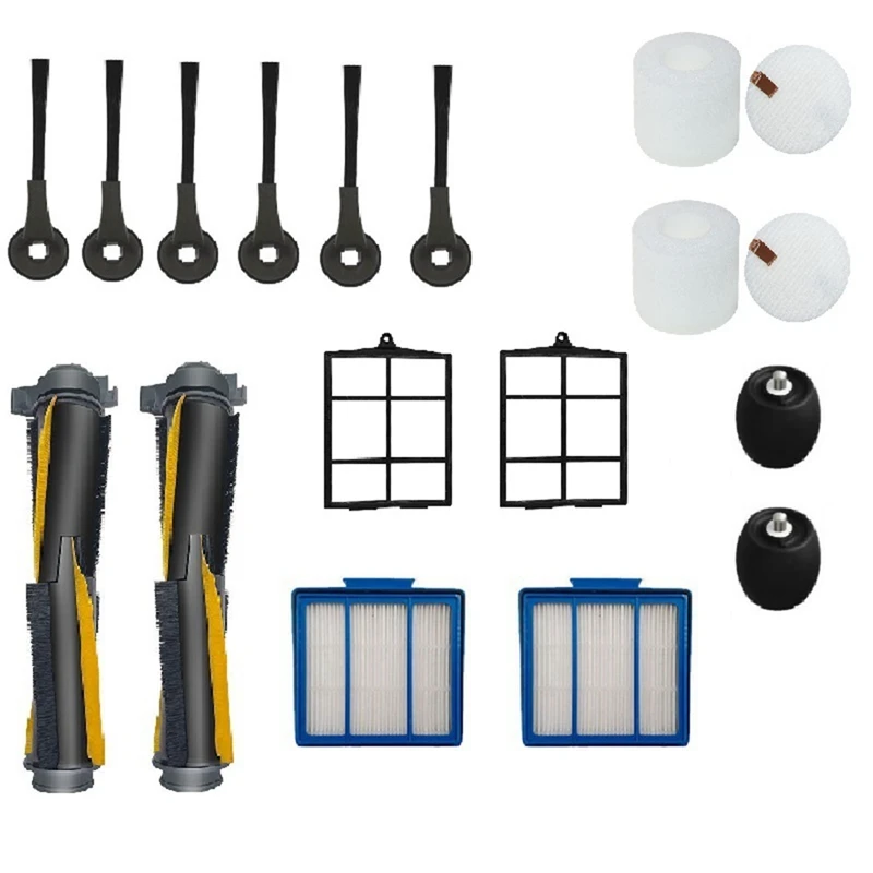 

Подходит для робота-пылесоса Shark IQ RV1001AE/RV2001AE, основная щетка, боковая щетка, фильтр экрана