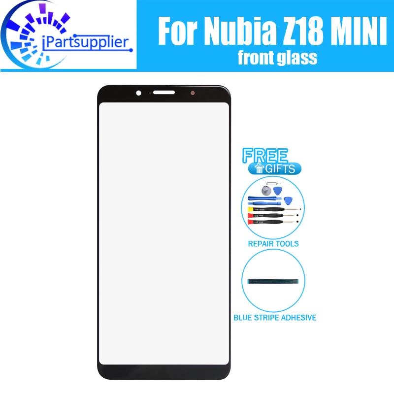 

Для ZTE Nubia Z18 MINI Передняя стеклянная линза для экрана 100% оригинальный передний сенсорный экран Стекло внешняя линза для Nubia Z18 NINI телефон + Инс...