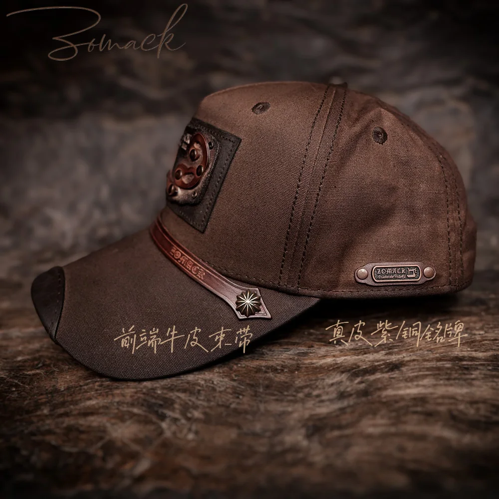 Классическая дизайнерская винтажная Мужская бейсболка ручной работы yuppa от