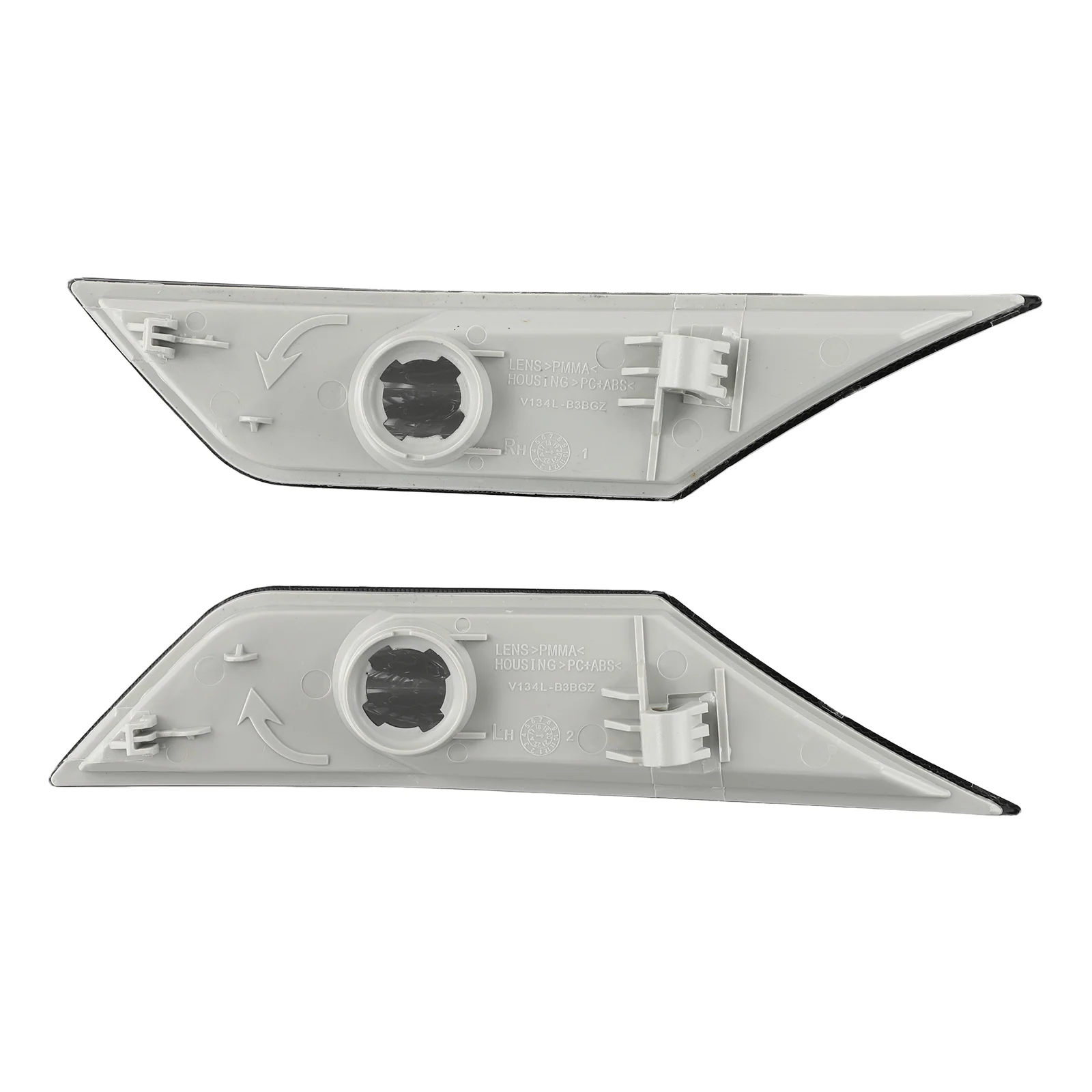 

Turn Signal Light Side Marker Lamp White Light LED Bulb Lens Modified Replaces Width Light 20.5*4.5*3.3cm Hot New