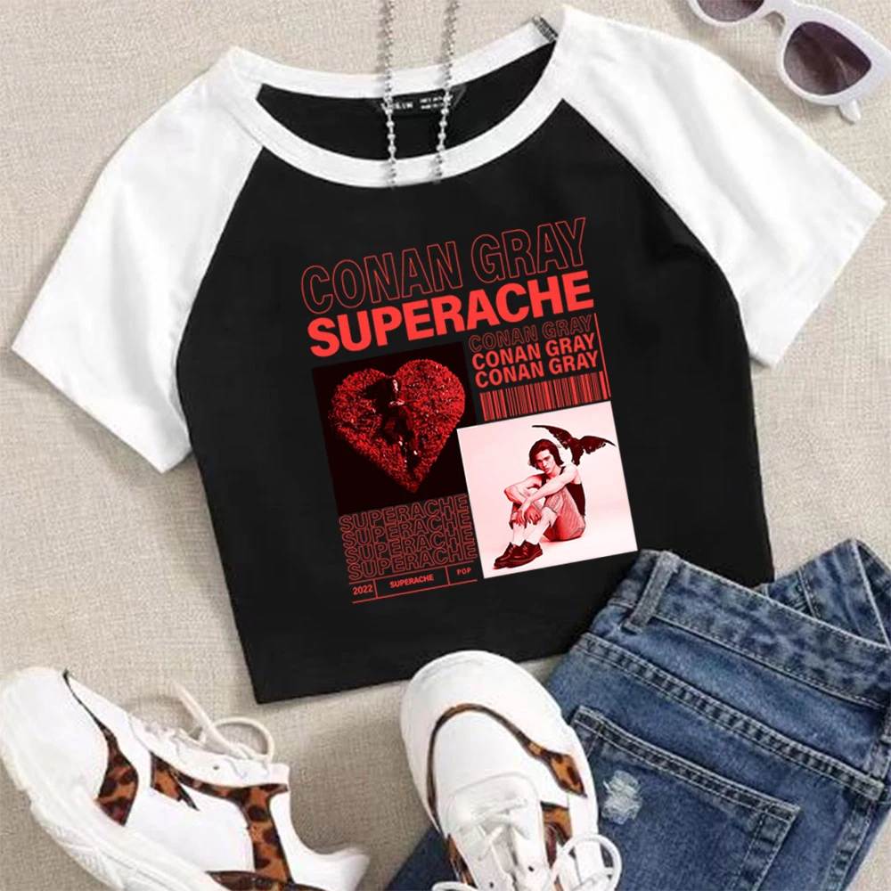 Укороченная рубашка Conan Gray Found Heaven superach Топы И Футболки