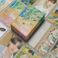 55pcsset kpop seventeen darling lomo cards postcard new album fashion cute group idol photo prints pictures fans gift