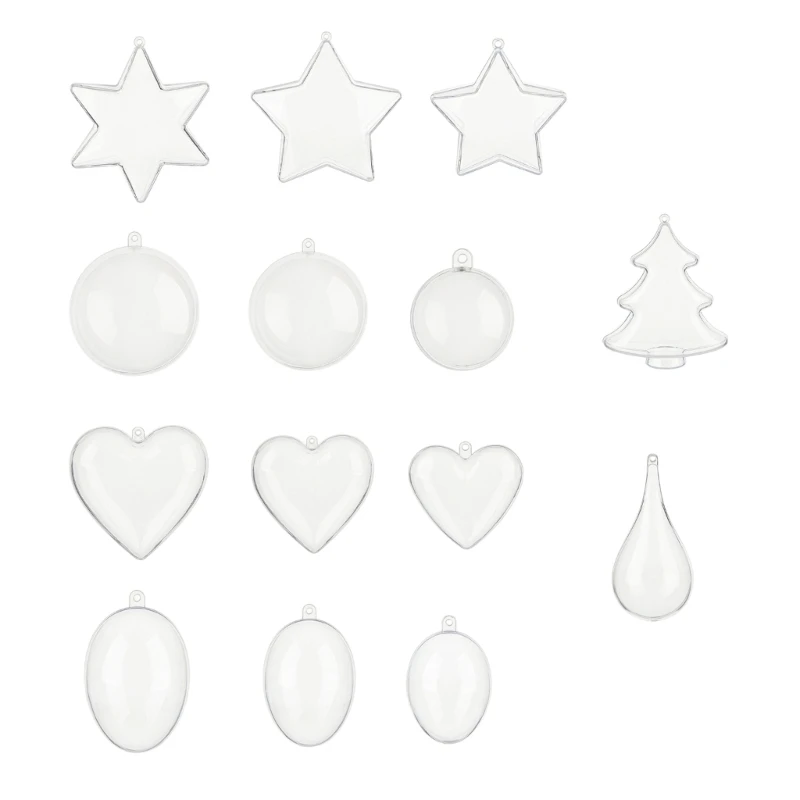 10 шт. прозрачная банка для конфет украшения вечеринки канистра хранения