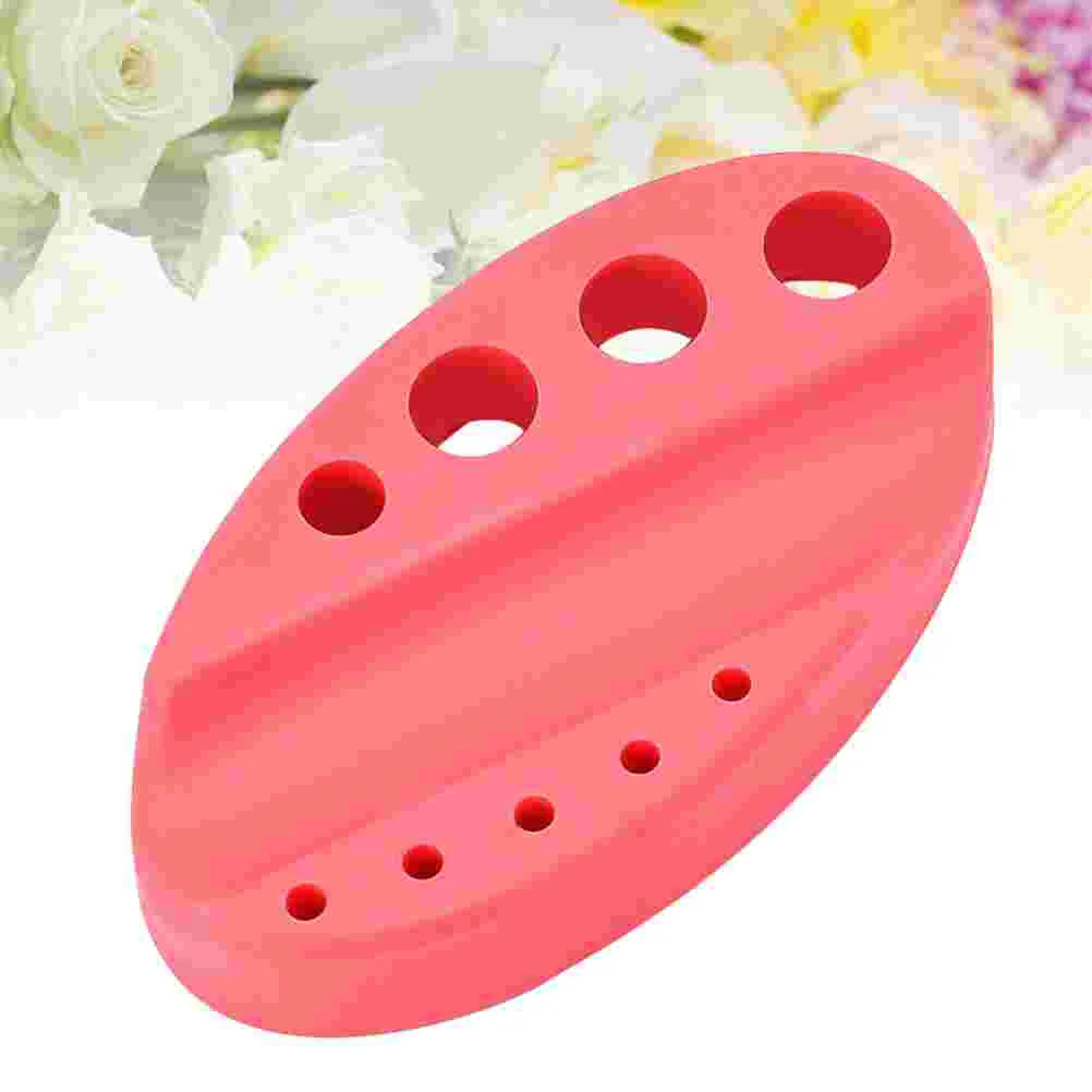 

Cupink Holder Pigment Stand Rack Rubber Siliconeholes Shelf Microblading Makeup Accessories