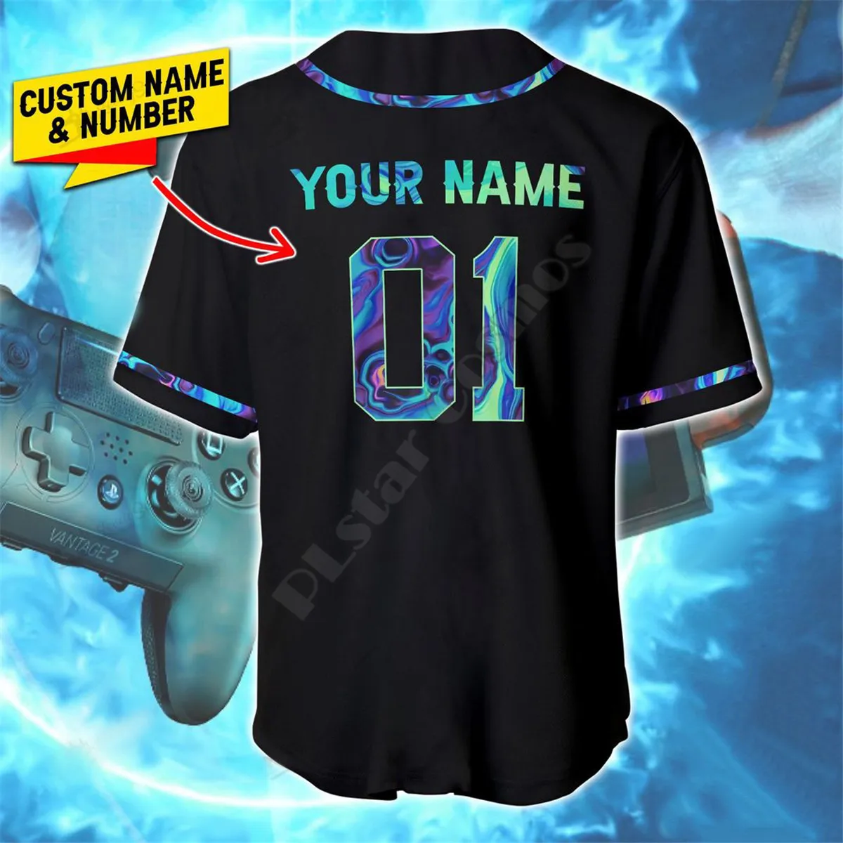 Repeat Custom Name And Number Baseball Shirt Baseball Jersey 3D All Over Printed Men's Shirt Casual Shirts hip hop Tops