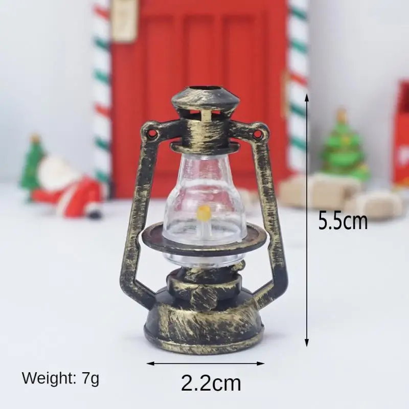 

10 шт., миниатюрная керосиновая лампа 2,2x5,5 см