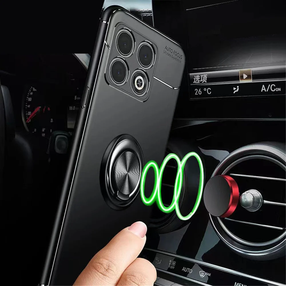 Мягкий чехол с кольцом-держателем для Oneplus 10 Pro 9 9pro 9R 8pro 8T 7T 6 6T 9RT one plus Nord 2 N10 N20 N100 N200