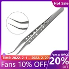 Электронные промышленные пинцеты Горячая Распродажа, антистатические изогнутые прямые наконечники, точные нержавеющие щипцы, наборы ручных инструментов для ремонта телефонов