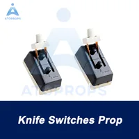 Escape room Old-fashioned Knife Switches prop turn all the knife switches to the correct position to unlock escape game ATOPROPS