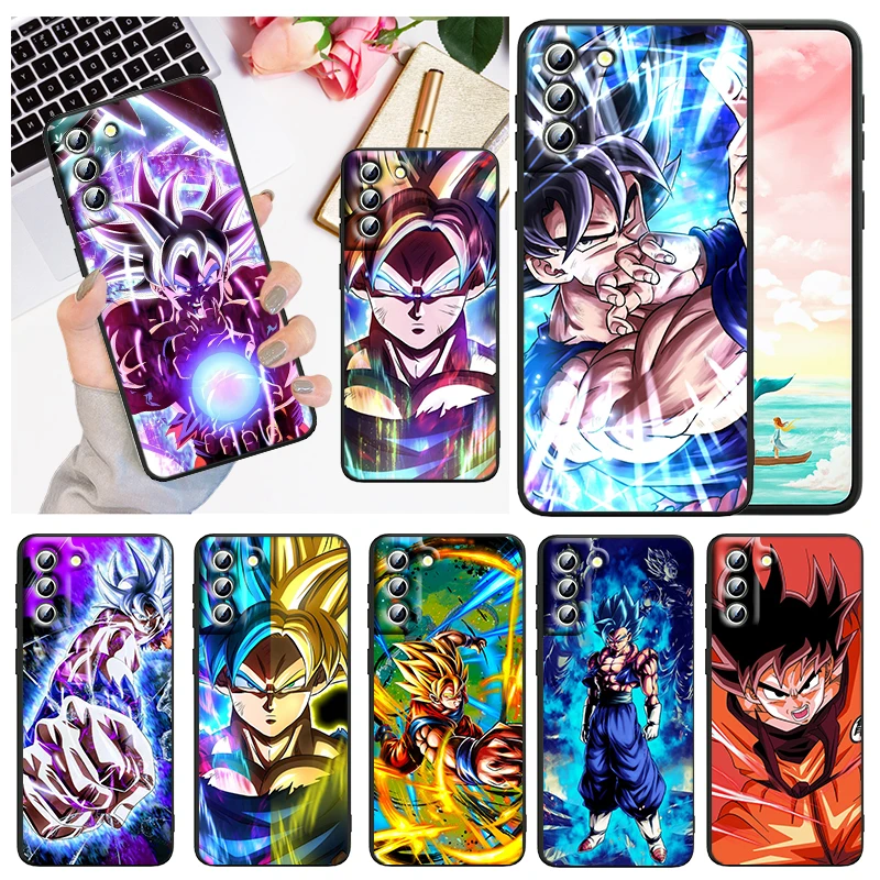 

Dragon Ball Kids Art For Samsung Galaxy S22 S21 S20 FE Ultra Pro Lite S10 5G S10E S9 S8 Plus Black Soft Capa Phone Case