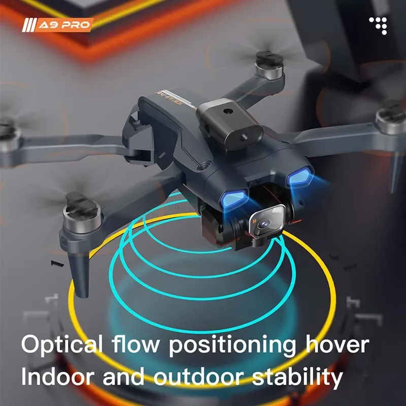

A9 Drone 6K HD Camera FPV Professional Foldable Quadcopter Aerial Photography RC Obstacle Avoidance Helicopter Toys Dron