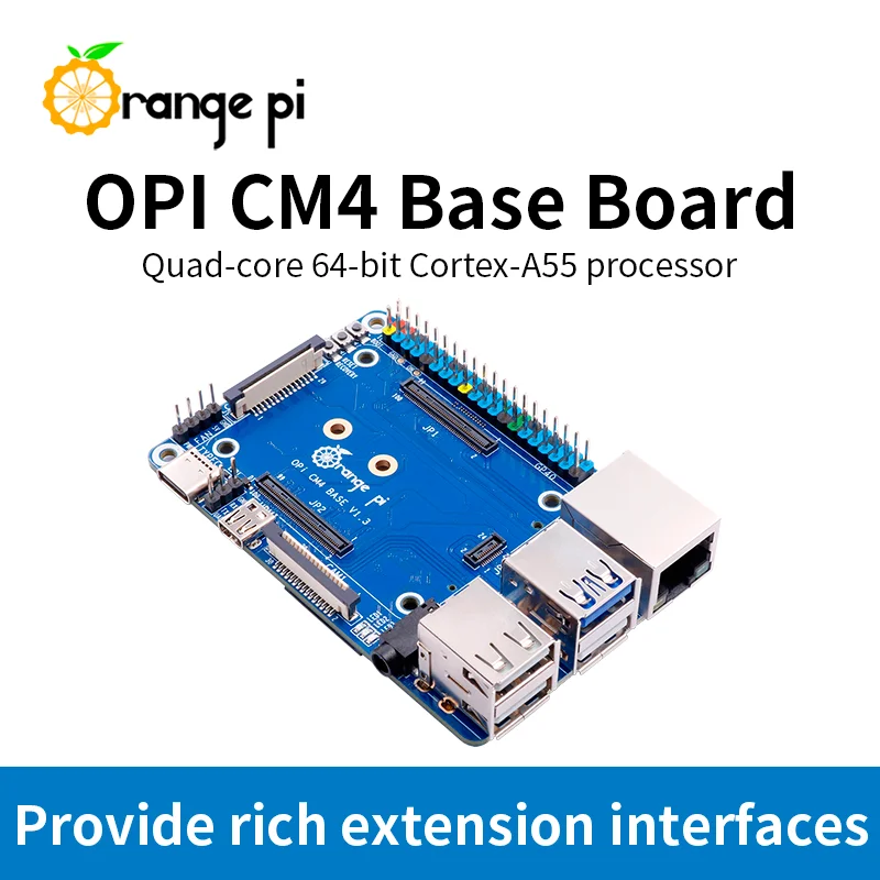 

Оранжевый Pi CM4 1 Гб 2 ГБ 4 ГБ 8 ГБ ОЗУ DDR4 RK3566 8 ГБ 32 ГБ 64 Гб Emmc WIFI5-BT5.0 Orangepi CM4 работает на Android Ubuntu OS OPi CM 4