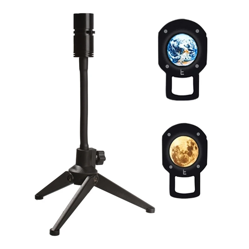 

Ночник-проектор в виде планеты с питанием от USB и возможностью поворота на 360 градусов