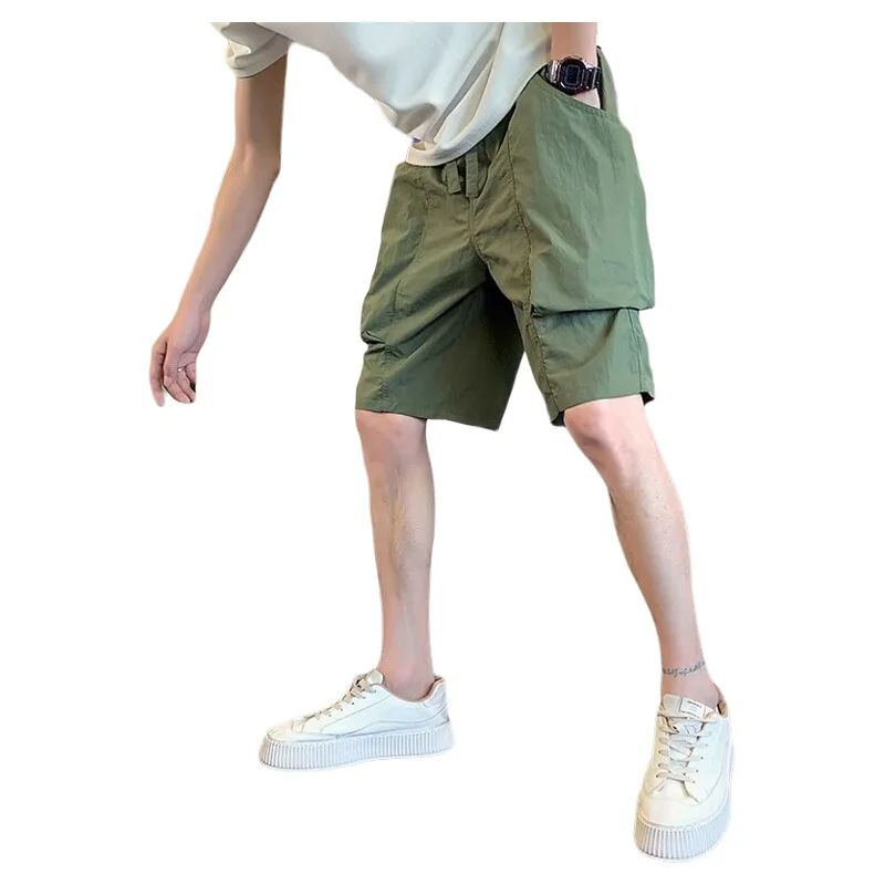 Шорты-карго мужские летние повседневные пиратские короткие штаны модные