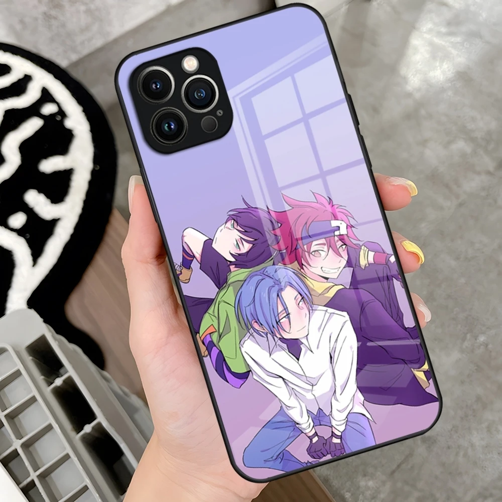 Чехол для телефона с аниме SK8 The Infinity IPhone 16 15 14 Pro 11 13 12 Mini XS XR Max 6 8 7 Plus SE стеклянный