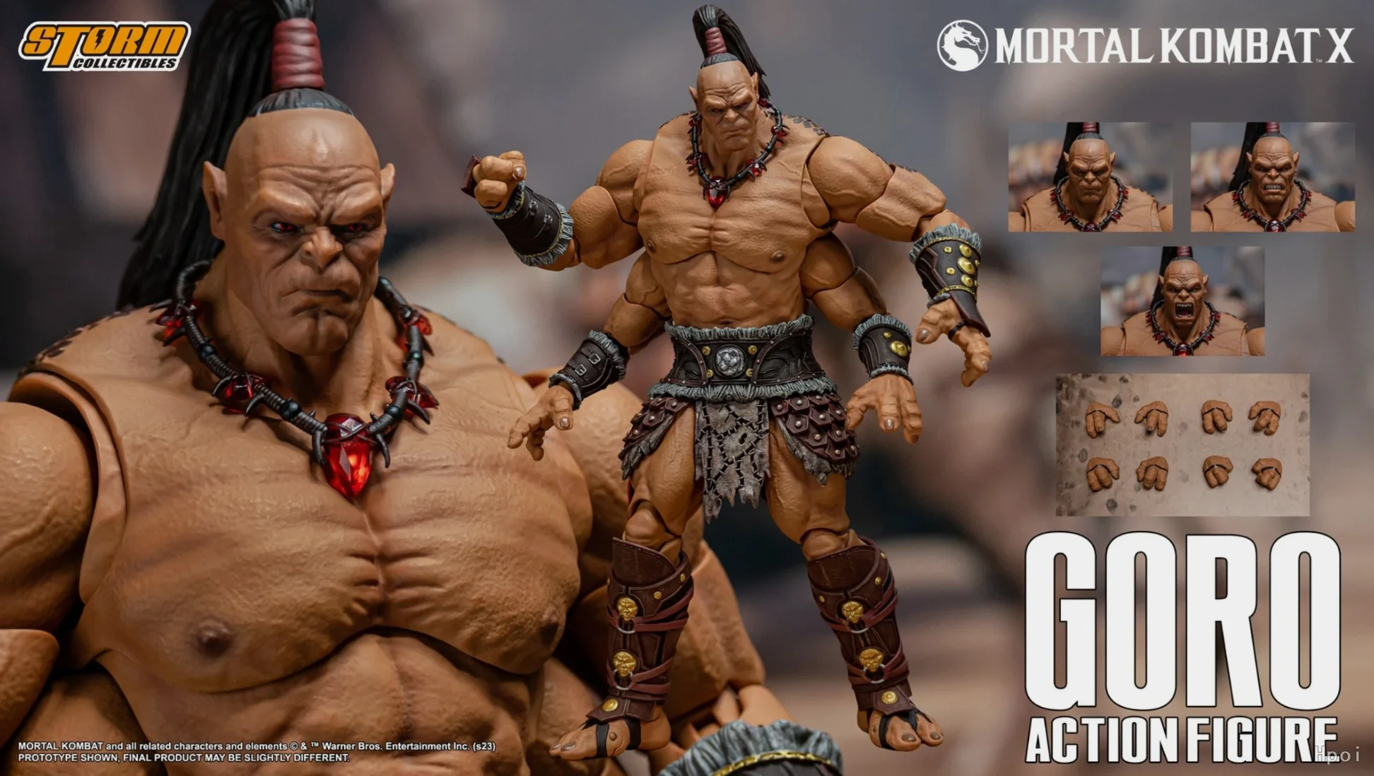 【UA】Storm Collectibles Mortal Kombat Goro: Коллекционная фигурка в масштабе 112, модель, игрушка, подарок (art.: 3920daf15c8a8) - 3920daf15c8a8