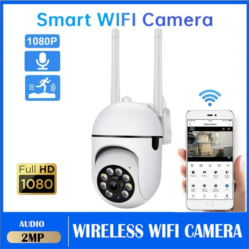 

Мини-камера видеонаблюдения с Wi-Fi, 2,4 дюйма, 4-кратным увеличением