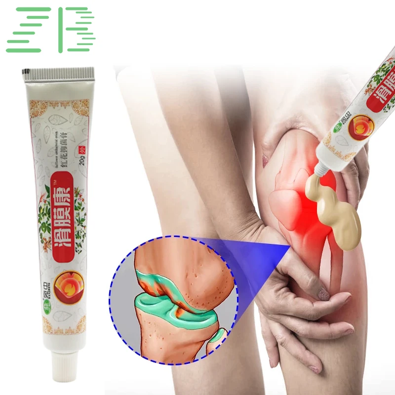 

1pcs 20g ZB Knee Joint Pain Relief Ointment Treatment Arthritis Rheumatoid Knee Analgesic Cream Chinese Herbal Medical Plaster