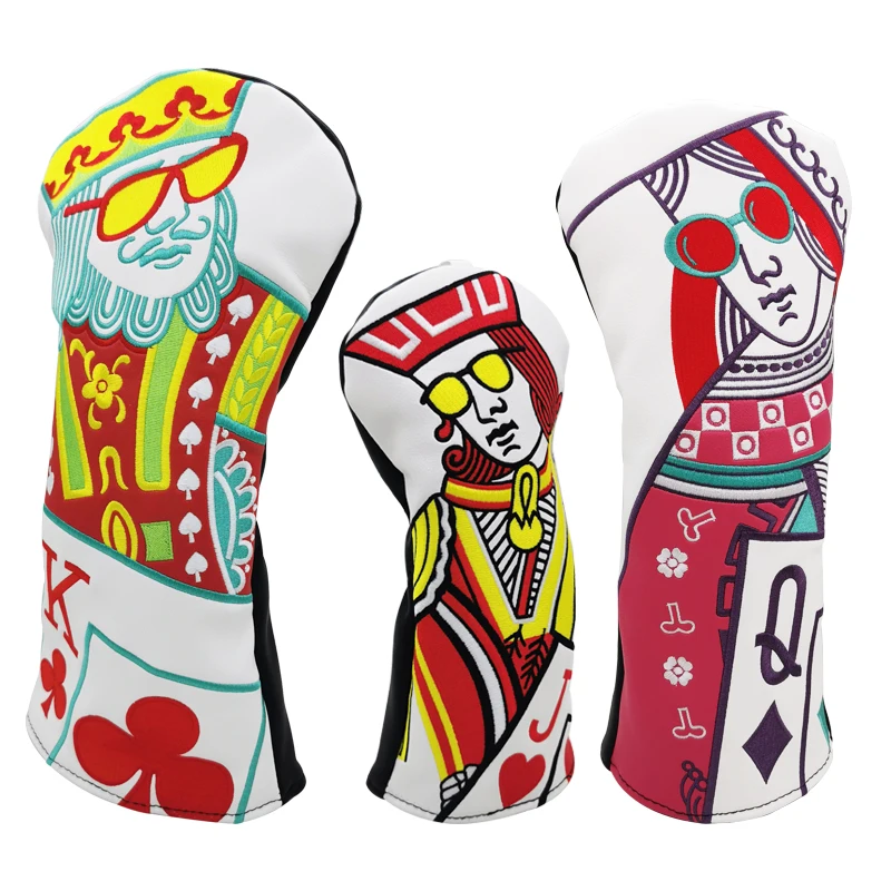 Club Wood Headcovers Driver Fairway Woods Hybrid Cover Golf Club Head Protective Sleeve