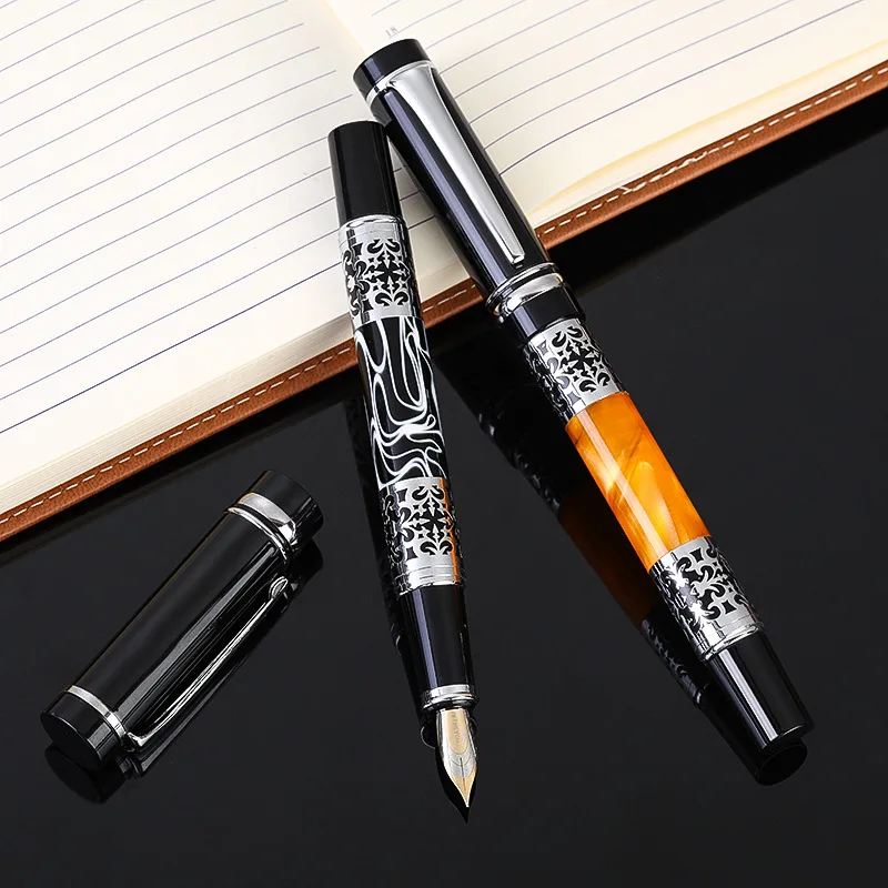 

Best Quality Dragon Head Metal Ink Fountain Pen Office Business Men Signature Writing Pen Buy 2 Send Gift