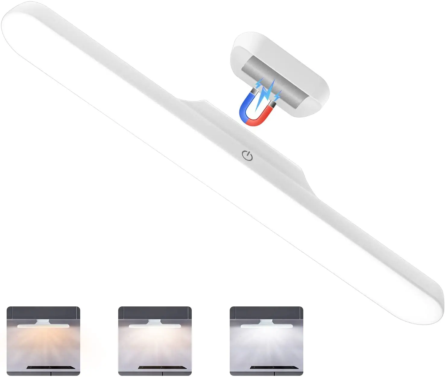 

Настольная лампа, подвесная магнитная светодиодная настольная лампа, платная бесступенчатая регулировка яркости, светильник для шкафа, но...