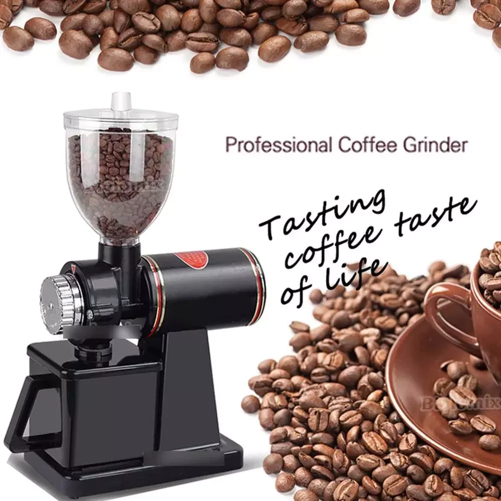

110V 220V Coffee Grinder Electric Red/Black Available Coffee Mill Bean Grinder Machine Coffee Beans Grinding Machine