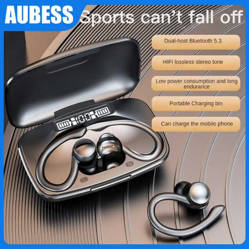 

Charging Time About 1 Hour Low-power Consumption Earphone Long Range Sports Headset Painless Wearing Headset 800 Ma
