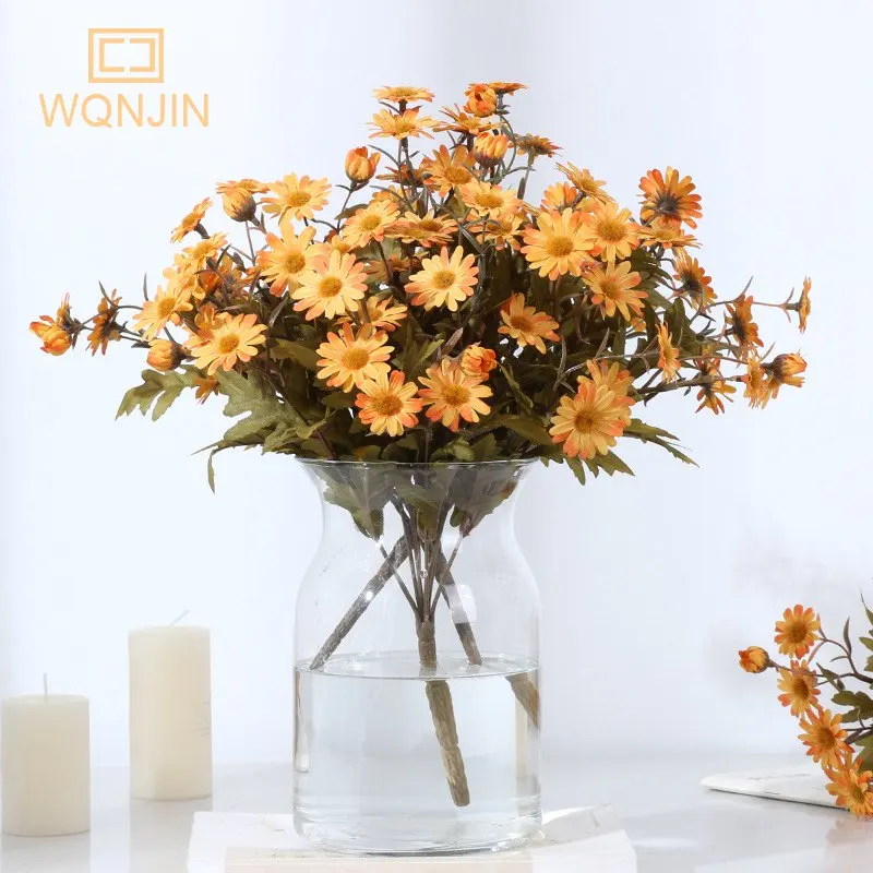 Длинная ветка 92 см пластиковый цветок лилии украшение для дома гостиницы сада