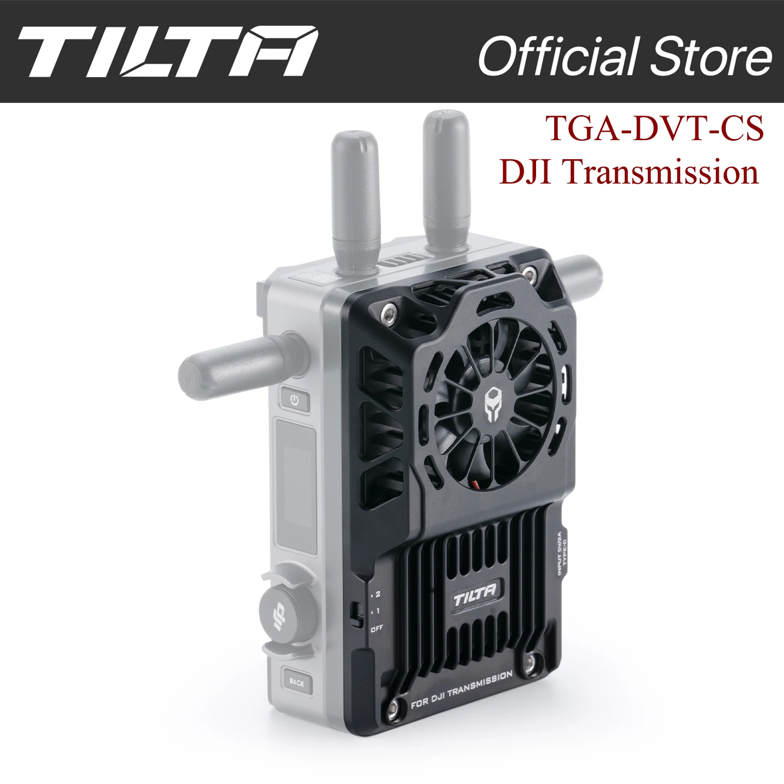 TILTA TGA-DVT-CS система охлаждения для передачи DJI с двойной регулировкой скорости