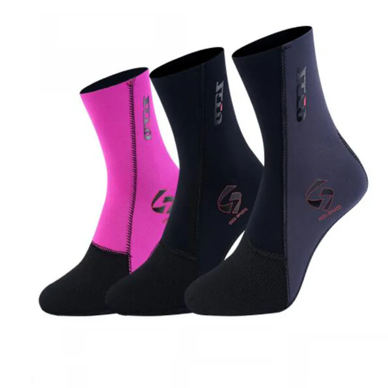 

3MM Neoprene Diving Socks Hunting Scuba Diving Kitesurf Windsurf Suit Snorkeling Flippers Surf Beach Booties Underwater Fishing
