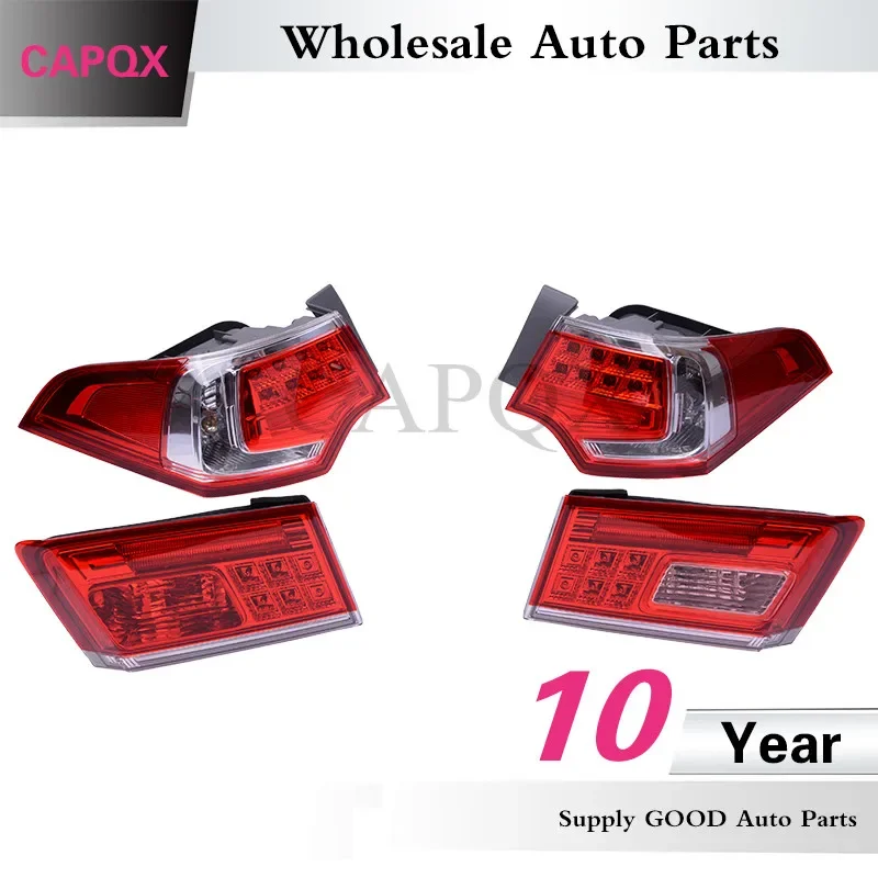 

CAPQX 4 шт./компл. светодиодные задние фонари для HONDA SPIRIOR 2013 2014 для Европы ACCORD CU2 задний фонарь заднего фонаря