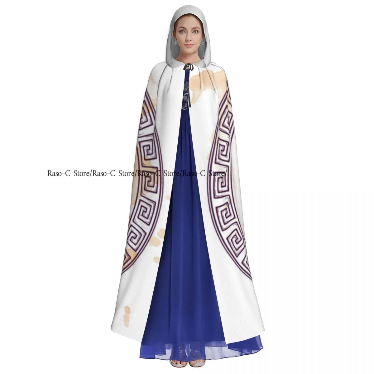 Длинная накидка плащ спутанные змеи Дьявол с капюшоном Пальто осенние толстовки