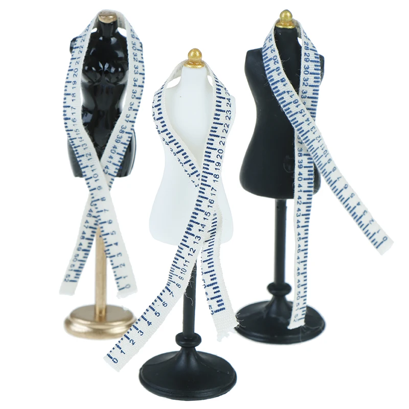 1:12 Миниатюрные аксессуары для кукольного домика мини-платье одежда манекен