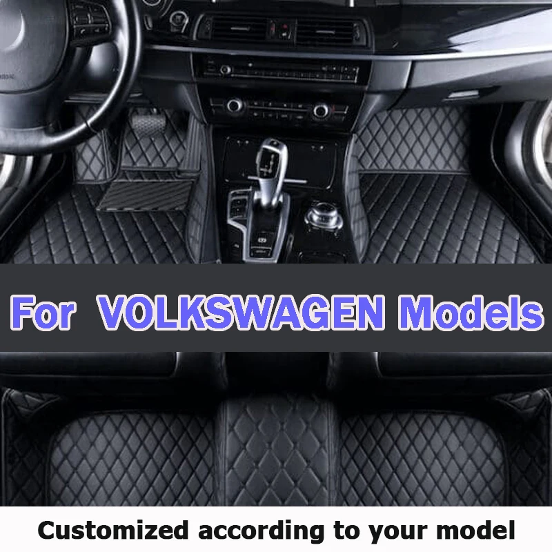 Автомобильный коврик для VOLKSWAGEN Amarok Atlas Beetle A4 A5 Conver Jetta Bora Polo (2 двери) CarAccessories