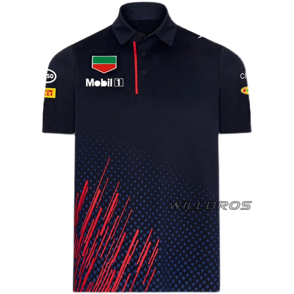 

Motorbike Polo Shirt Summer T-shirt Motorcycle Motocross Enduro ATV UTV Riding Cycling Sport Quick Dry Black Red Clothes For Men
