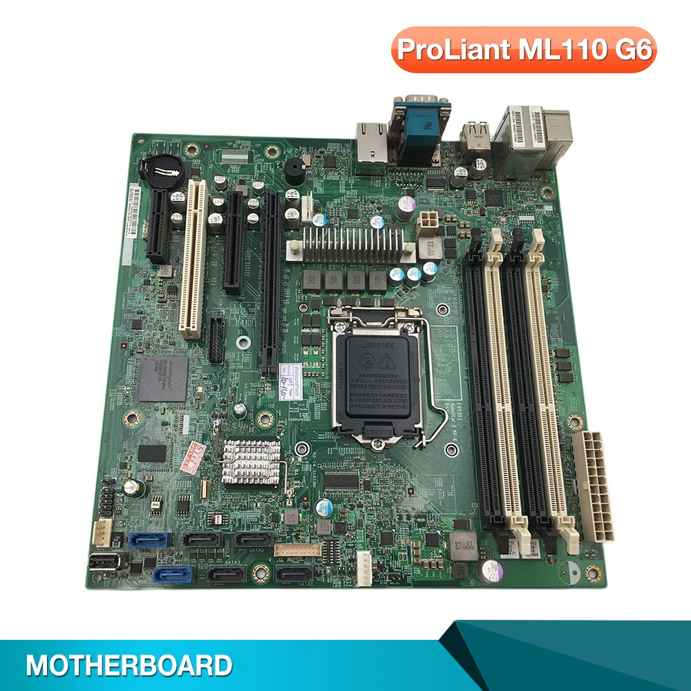 4U Серверная материнская плата для HP, для ProLiant ML110 G6 576924-001 573944-001 DDR3 SATA/SAS, хорошее качество