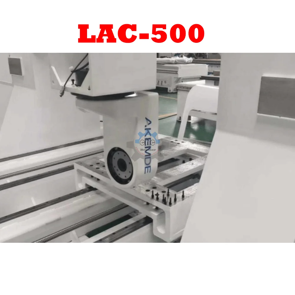 Enhanced LAC-500: Advanced Five-Axis Head Swing Arm Rotation Mechanism for High-Performance Engraving and Milling Machines
