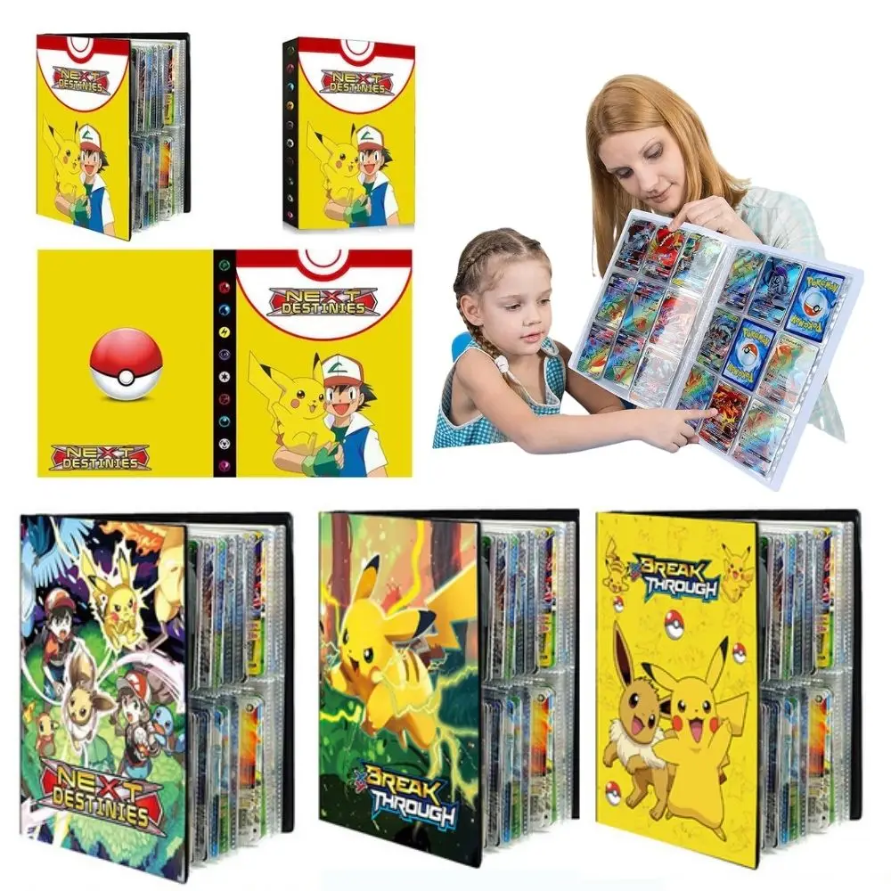 

Альбом-держатель для коллекций игрушек, 240 шт., альбом для карт Pokemon, книга, список топ-загруженных игрушек, подарок для детей