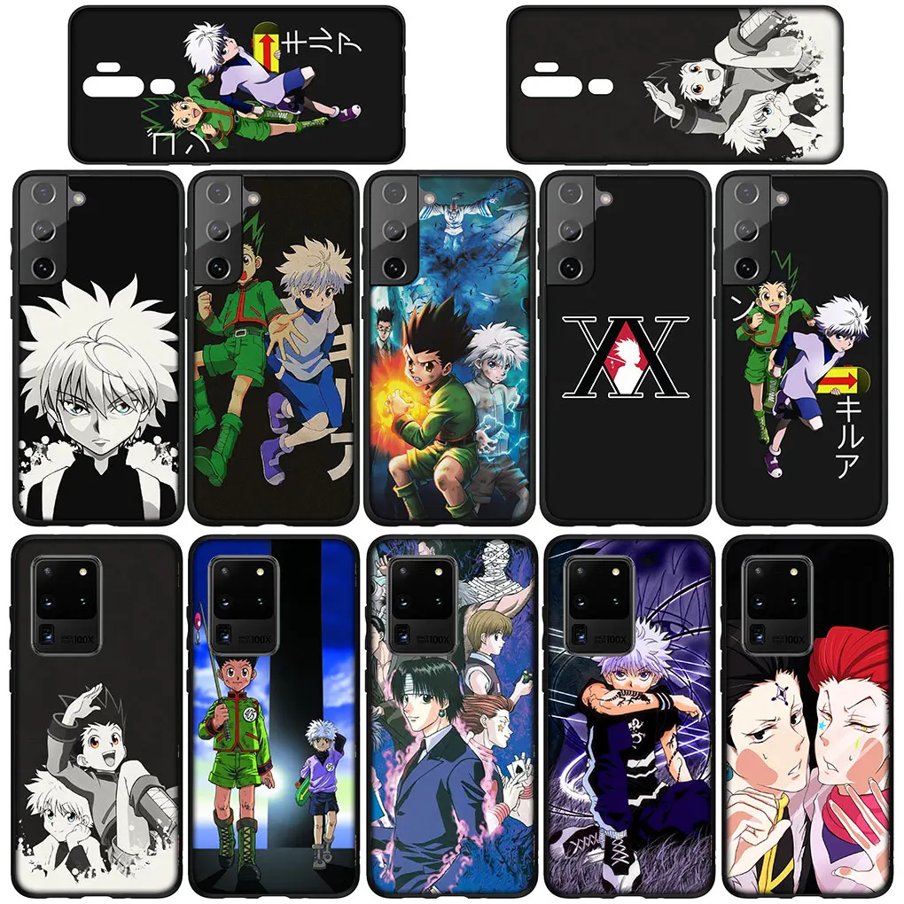 Hunter X GON FREECSS Killua HXH чехол для телефона OPPO A94 A95 A92 A72 A52 A96 A93 A12 A15 A16 A17 A55 A56 A53 A77 A57 A32 -