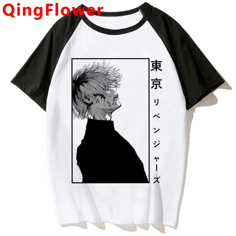 

Футболка Kaneki Ken, Токийский Гуль, мужская белая футболка, футболки с графическим рисунком, одежда, футболка в стиле Харадзюку, kawaii
