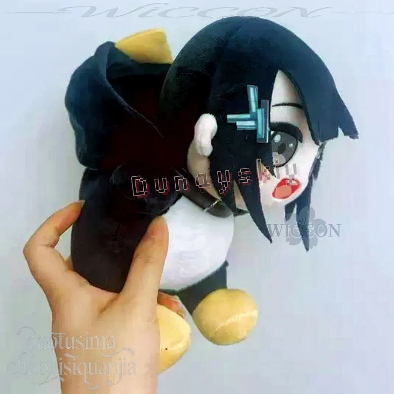 Фото Плюшевая фигурка Gugugaga Penguin 28 см Nunu, женский персонаж Endministrator, милый хлопковый подарок на день рождения/Рождество, Arknights: Endfield Cosplay №1