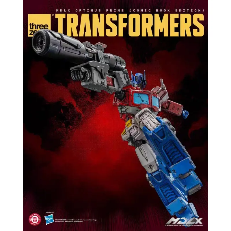 Фото Оригинальная фигурка Hasbro Threezero Transformers MDLX OPTIMUS PRIME (издание по комиксам) — коллекционная модель-украшение №5