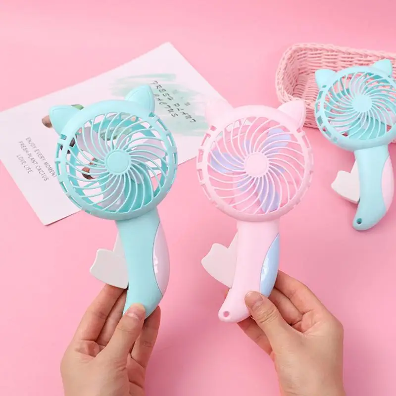 

Manual Press Small Fan Personal Portable Fan Hand Manual Fan Novelty Toys For Boys And Girls Outdoor