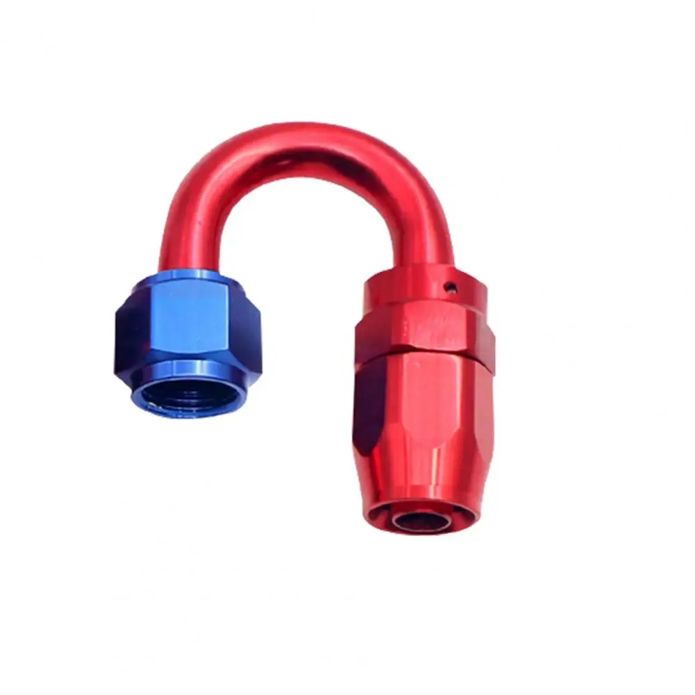 

Oil Hose End Fitting Unique Modified Aluminum Alloy 0-90 Degrees Swivel Oil Hose End Fitting Adapter for Electric Vehicles