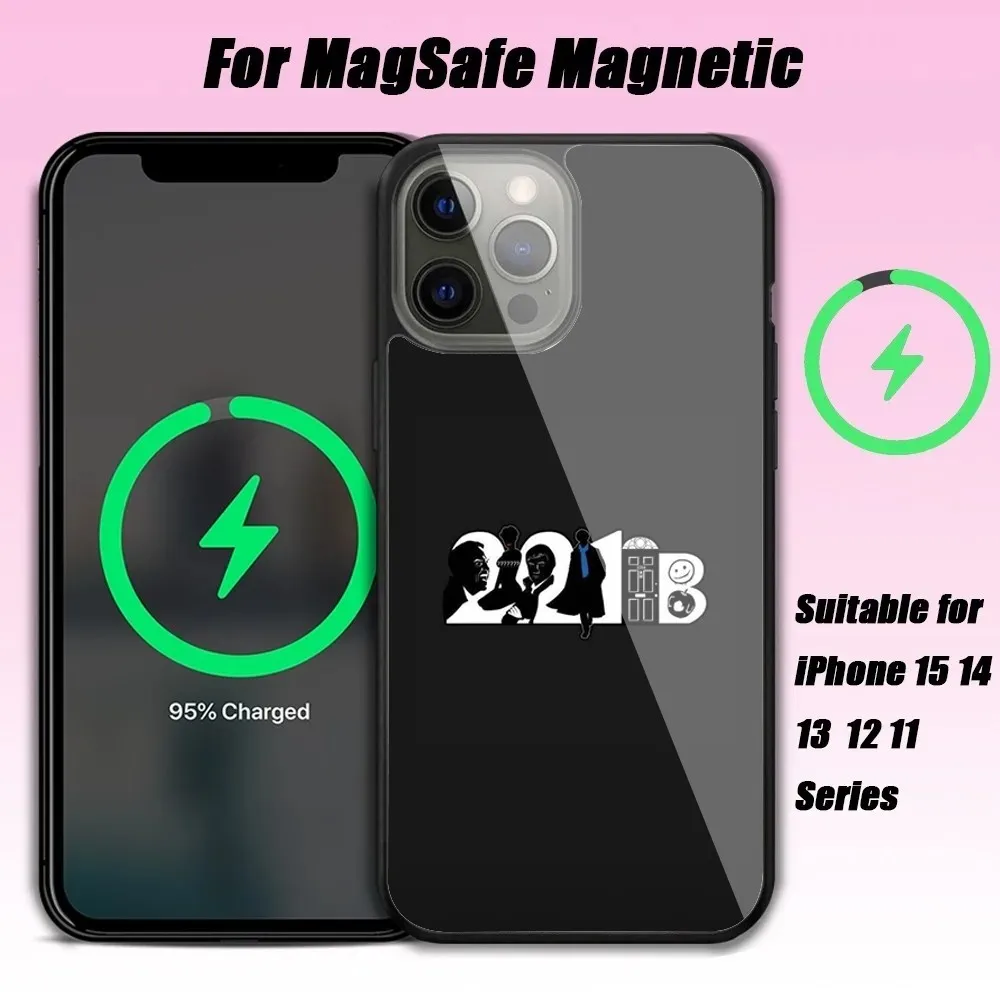 Чехол для телефона с ТВ-дизайном Шерлока Холмса легкий нескользящий