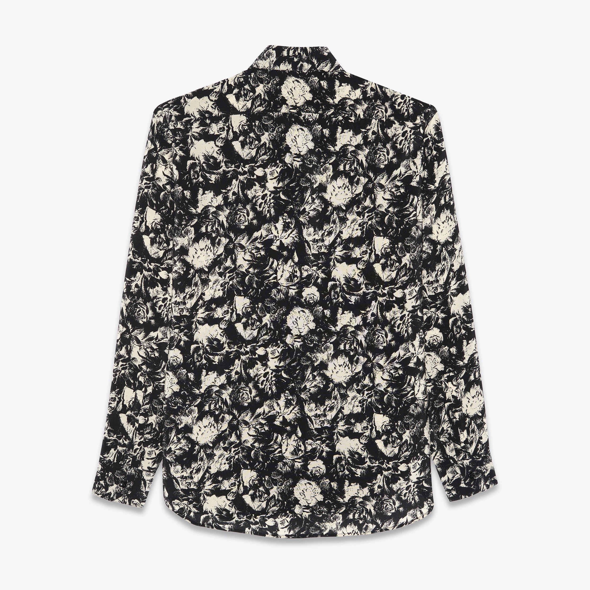 

NIGO Collar Silk Crepe De Chine Classic Shirt #nigo61147