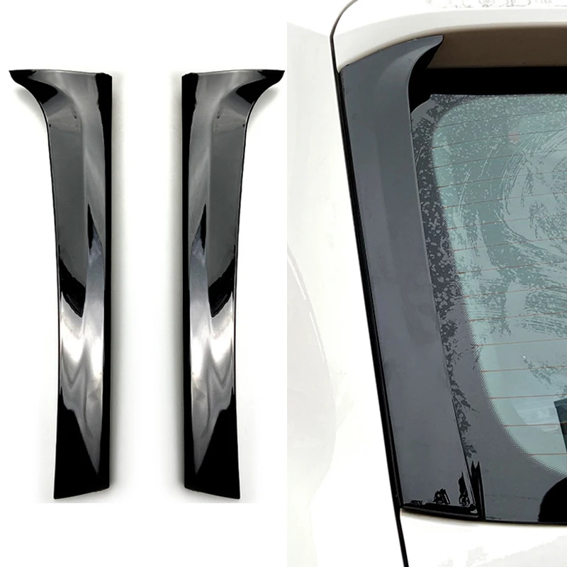 

Car Gloss Black Rear Window Side Spoiler Canard Canards Splitter for VW Tiguan MK2 2017 2018 2019 2020 2021 Accessories Exterior