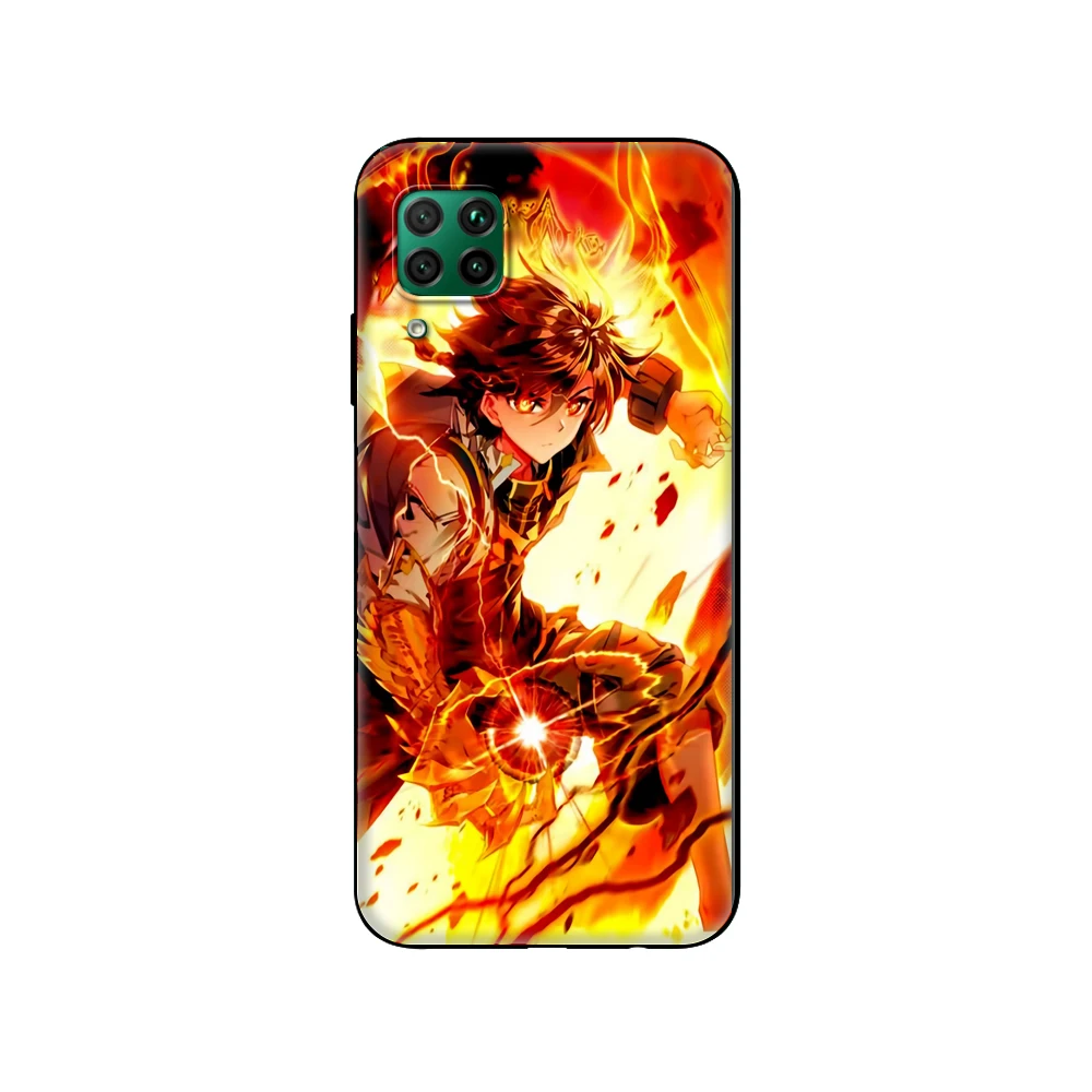 Черный чехол из ТПУ для Huawei P30 Lite Pro P40 LITE E P Smart 2020 Shadow Fiend Dota 2 |