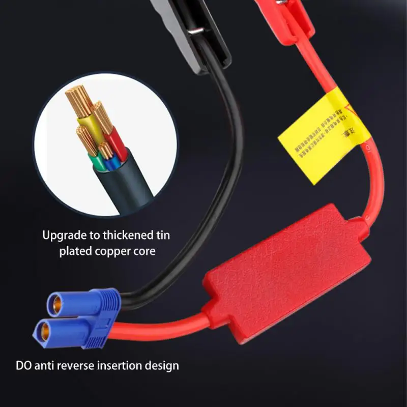 2024 12 В пусковое устройство зажим типа крокодил аварийный аккумулятор пусковые