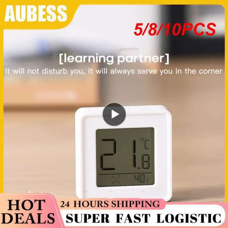 

CORUI Thermohygrometer Wall Mounted Thermometer Household Baby Room Indoor Humidimeter Dry And Wet Temperature Meter